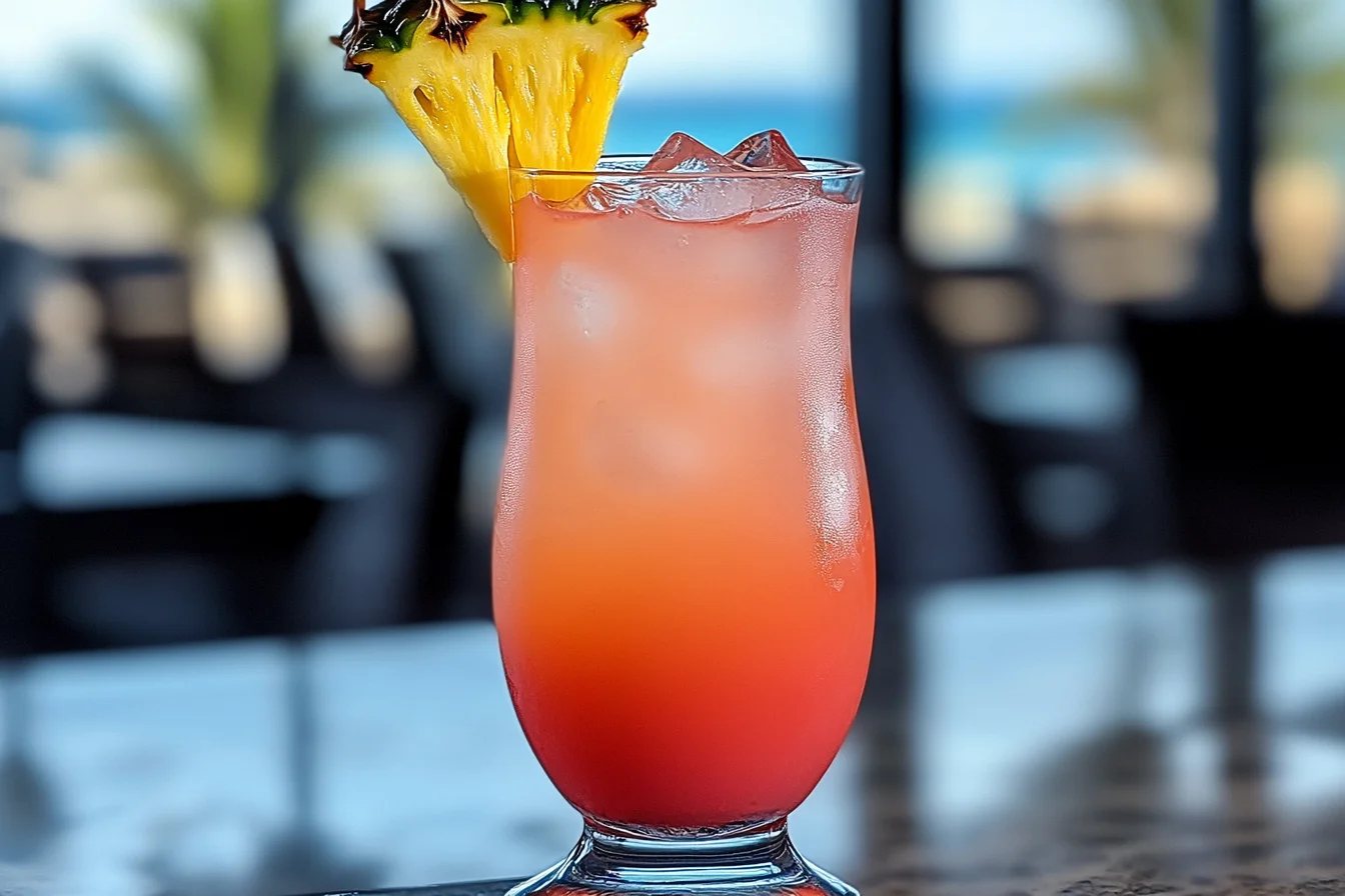 Creamy On The Beach Cocktail