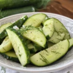 GARLIC DILL CUCUMBERS