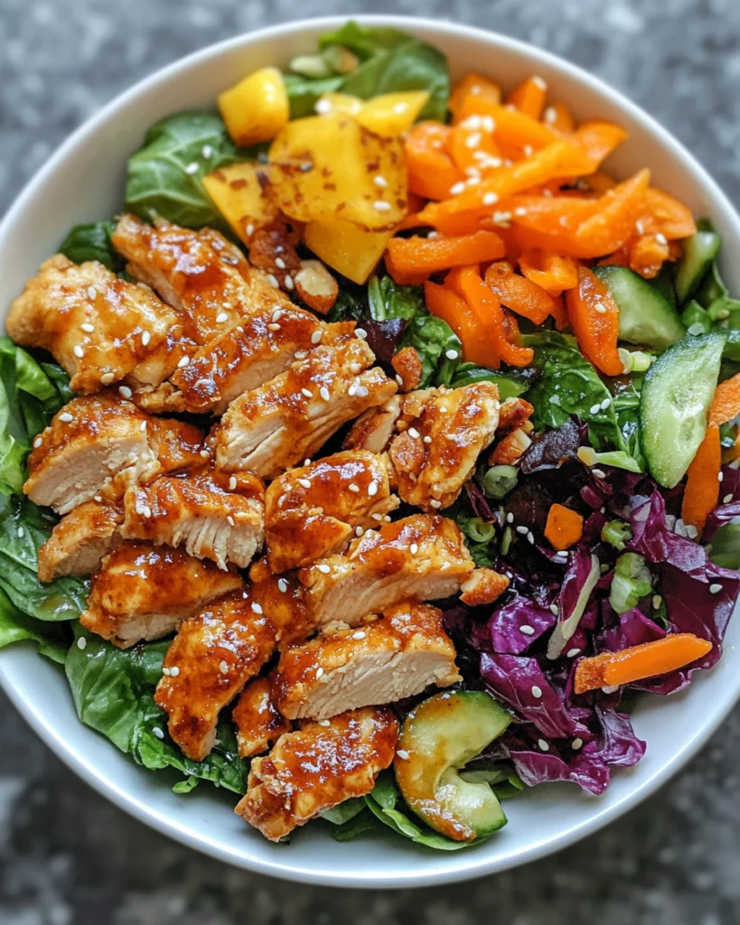 Asian Chicken Crunch Salad