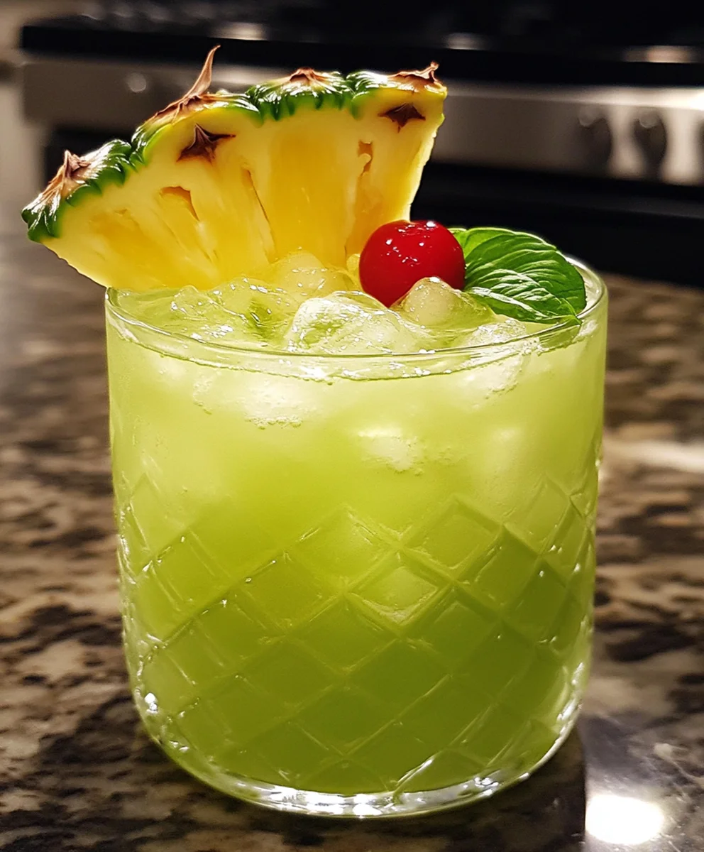 Melon Colada Cocktail