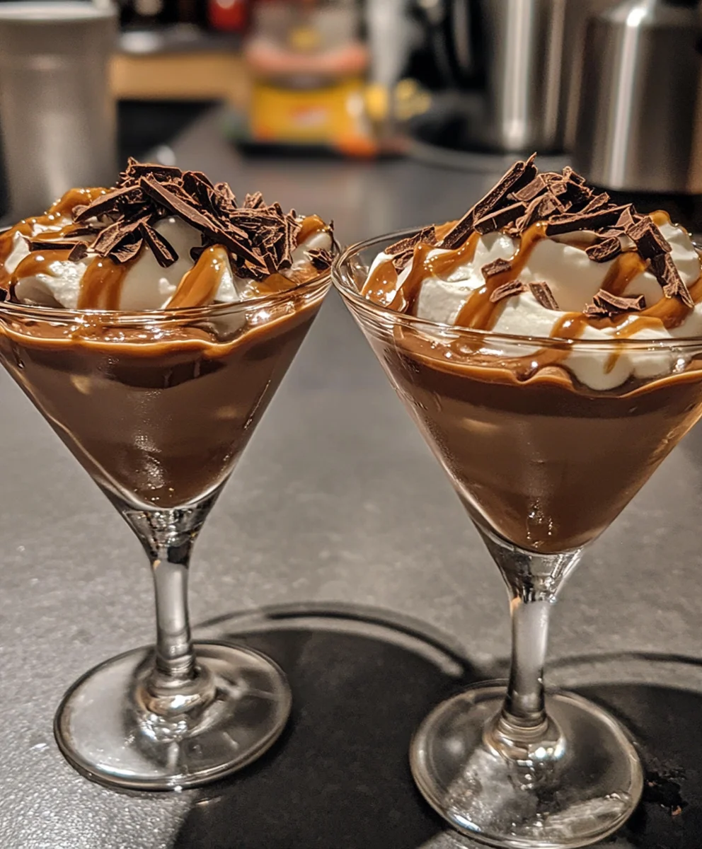 Chocolate Caramel Martini