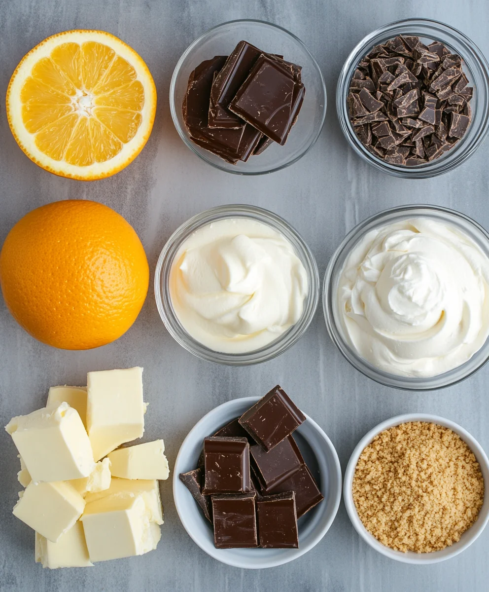 Chocolate Orange Cheesecake