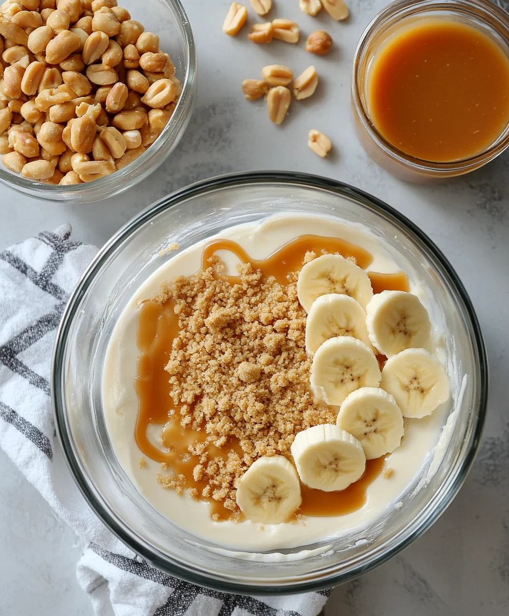 Banana Caramel Nut Cheesecake Recipe