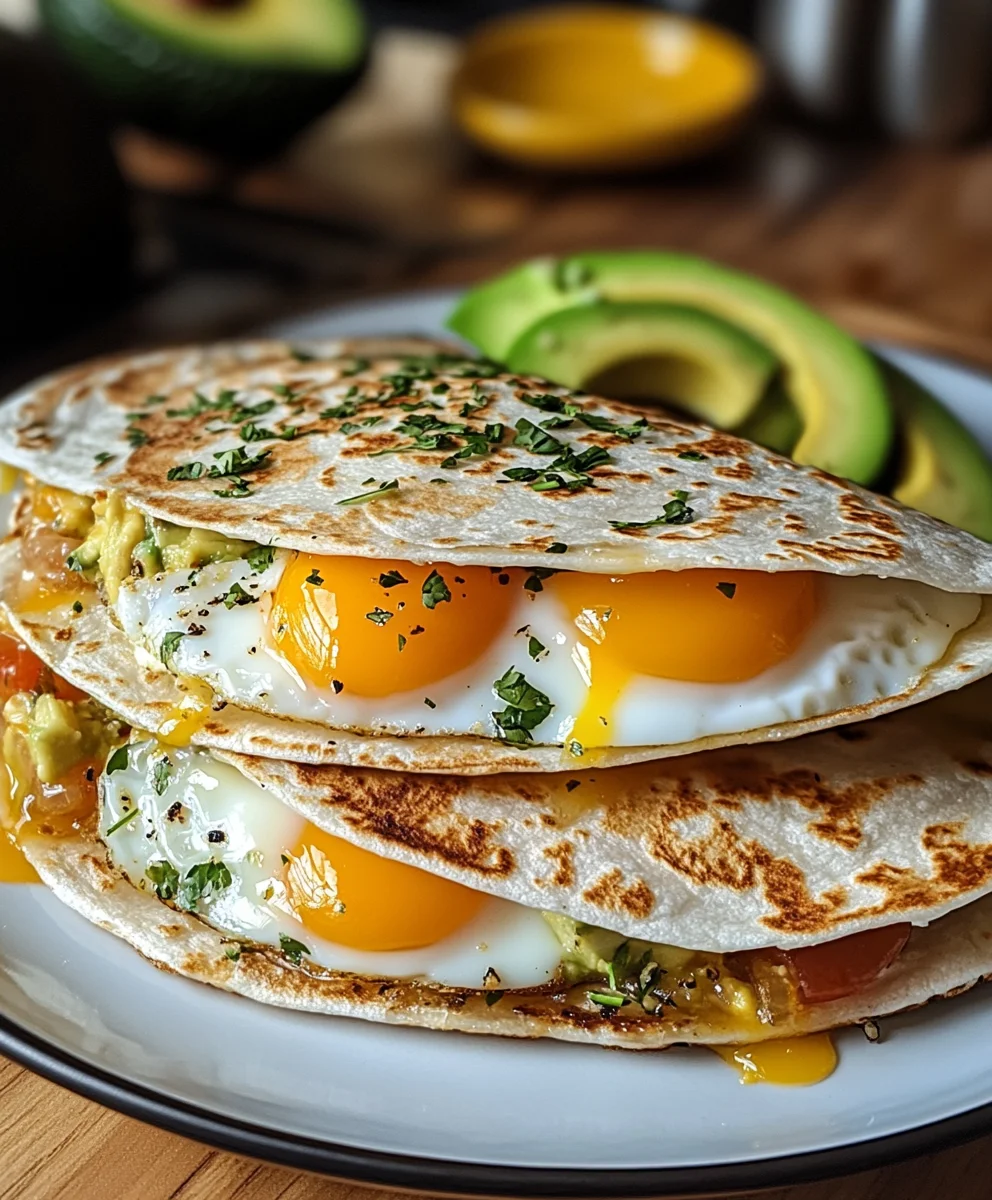 Fried Egg Quesadilla Recipe