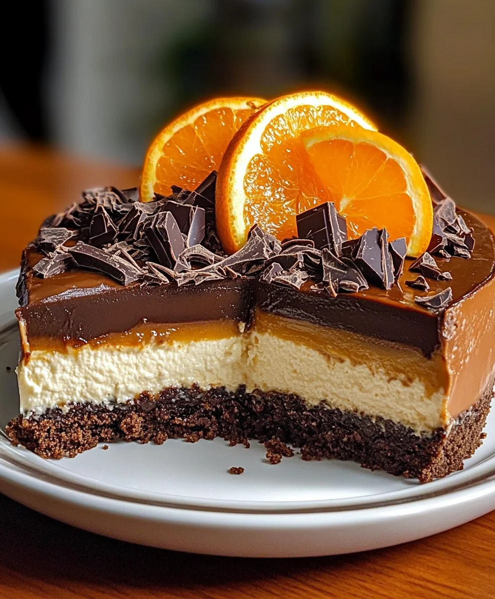 Chocolate Orange Cheesecake