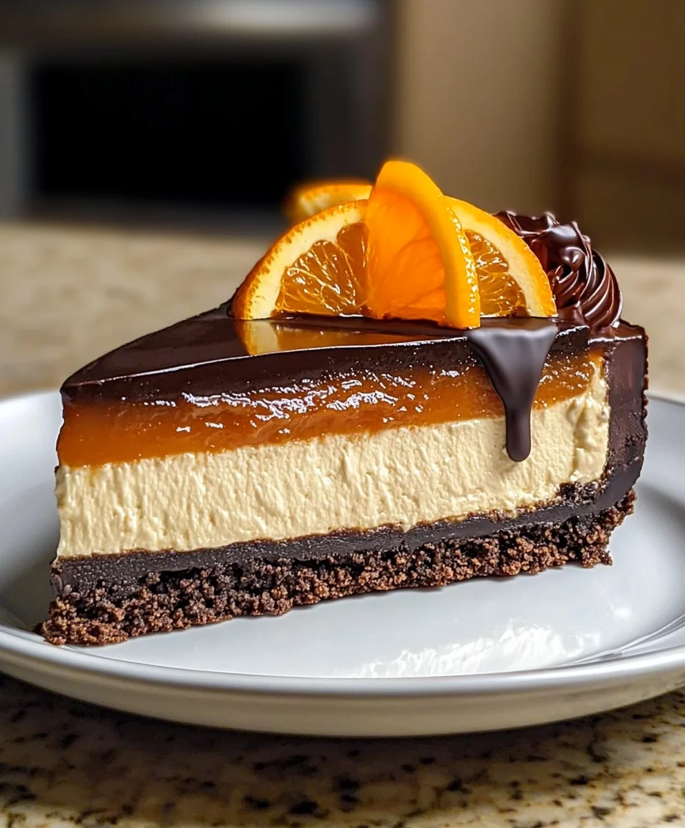 Chocolate Orange Cheesecake