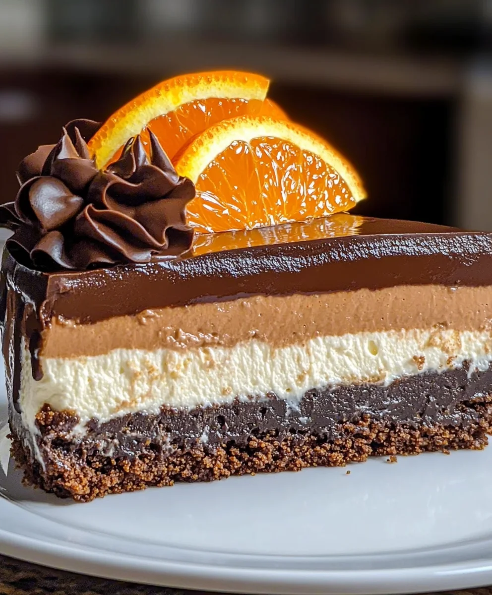 Chocolate Orange Cheesecake