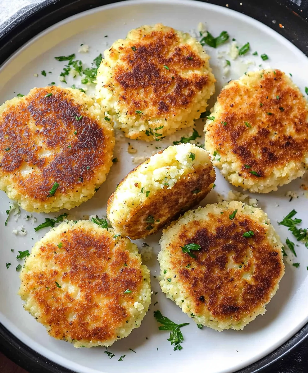Vegetarian Cauliflower Patties
