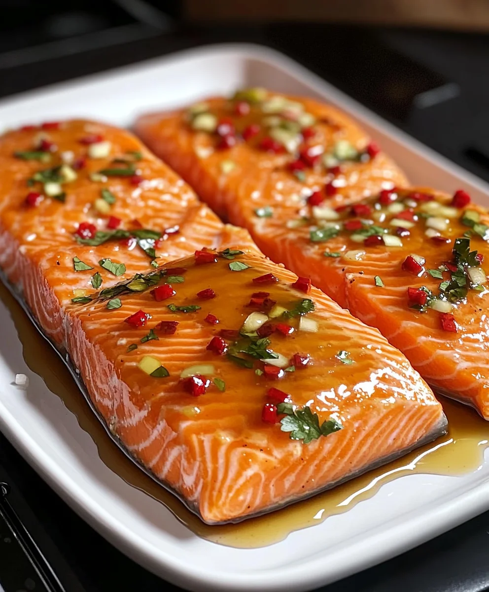 Hot Honey Salmon
