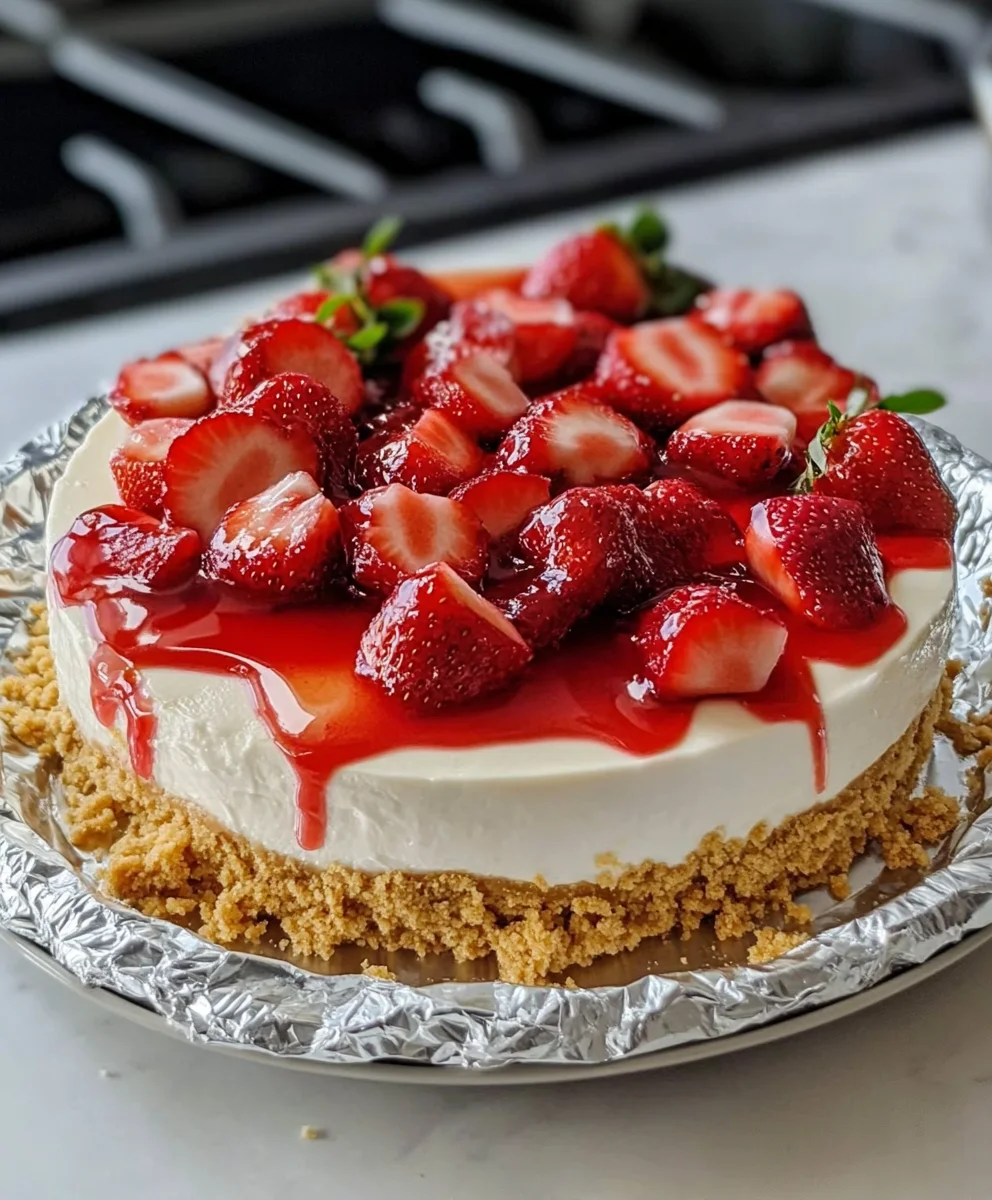Strawberry Cheesecake Recipe