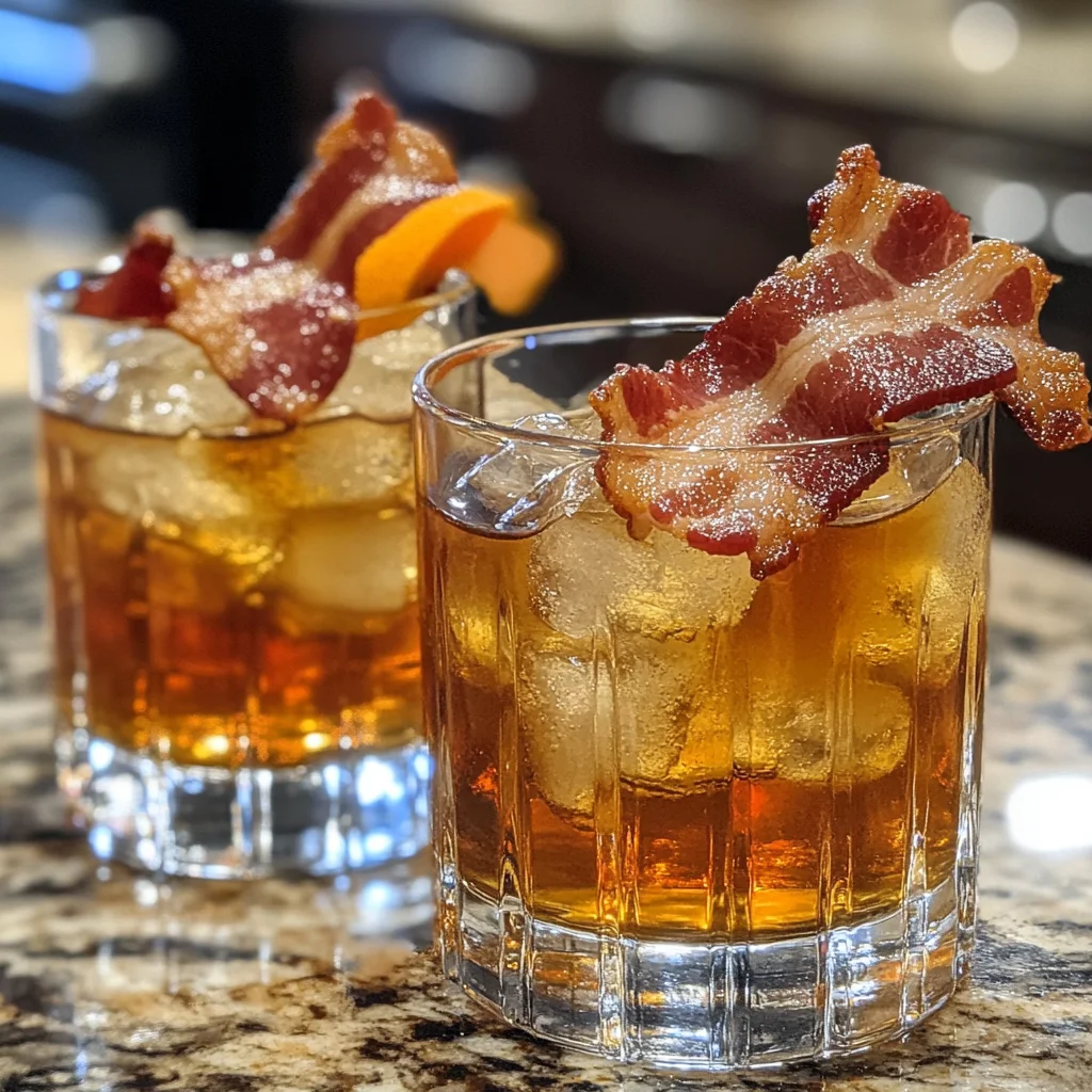 Smoky Maple Bacon Old Fashioned – A Bourbon Lover’s Dream