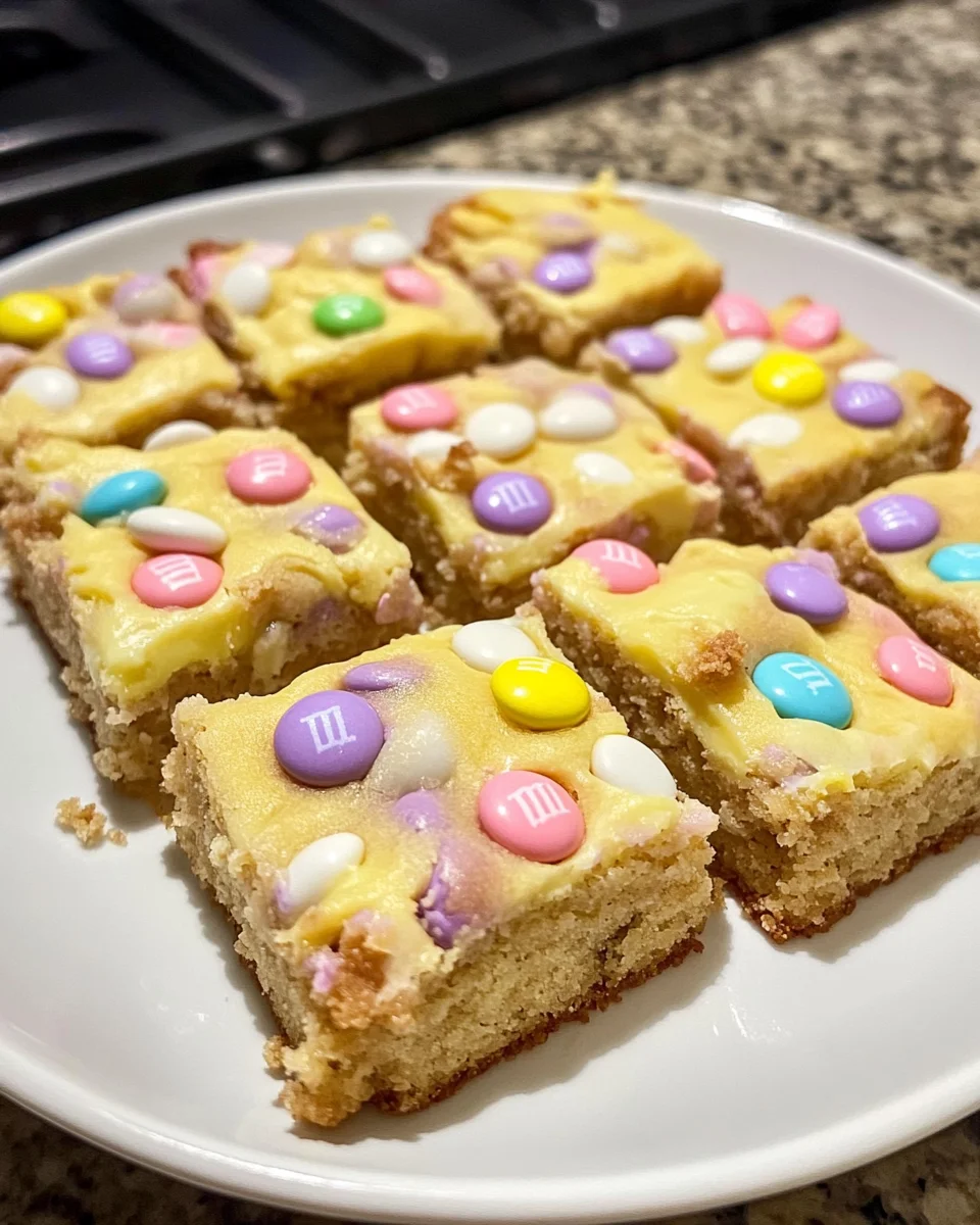 Easter Cake Mix Cookie Bars: A Sweet Festive Delight!