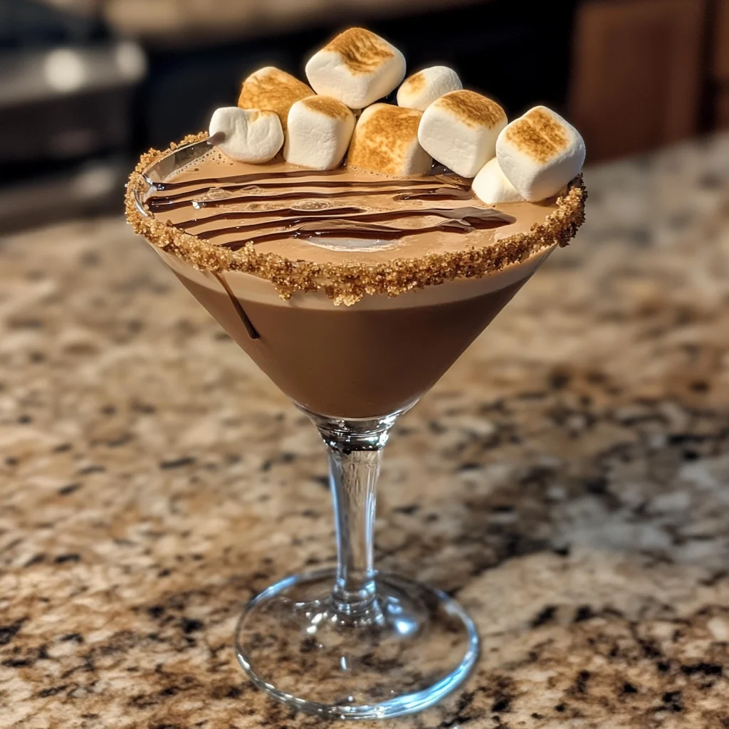 S’mores Martini – A Decadent Dessert Cocktail
