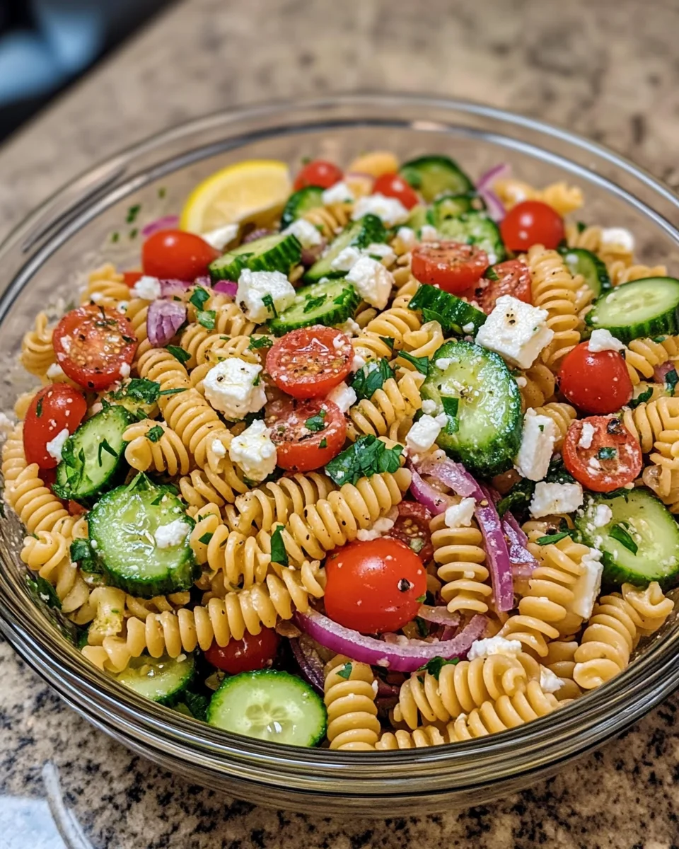 Greek Pasta Salad: Discover the Perfect Recipe Today!