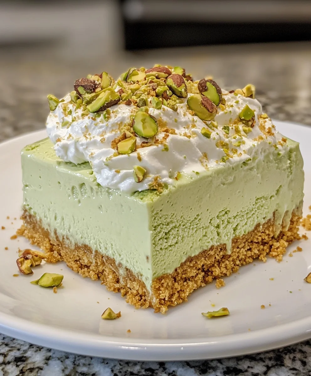Mini Pistachio Ice Cream Cake: A Delightful Summer Treat