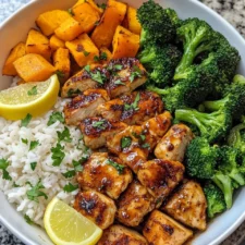 Hot Honey Chicken Bowls