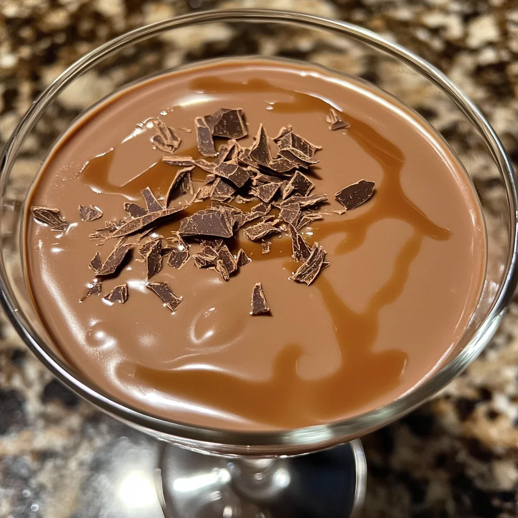 Chocolate Caramel Martini