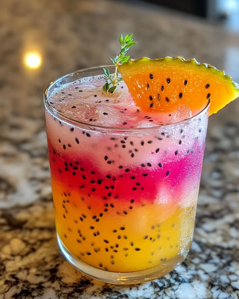 Dragonfruit Sunset Twist
