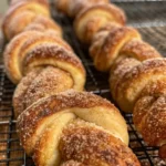 Sourdough Discard Cinnamon Sugar Twists