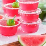 Watermelon Margarita Jello Shots