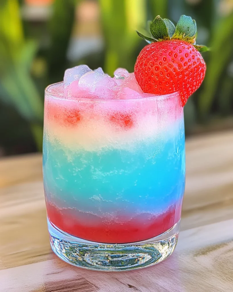Patron Strawberry Blue Hawaiian
