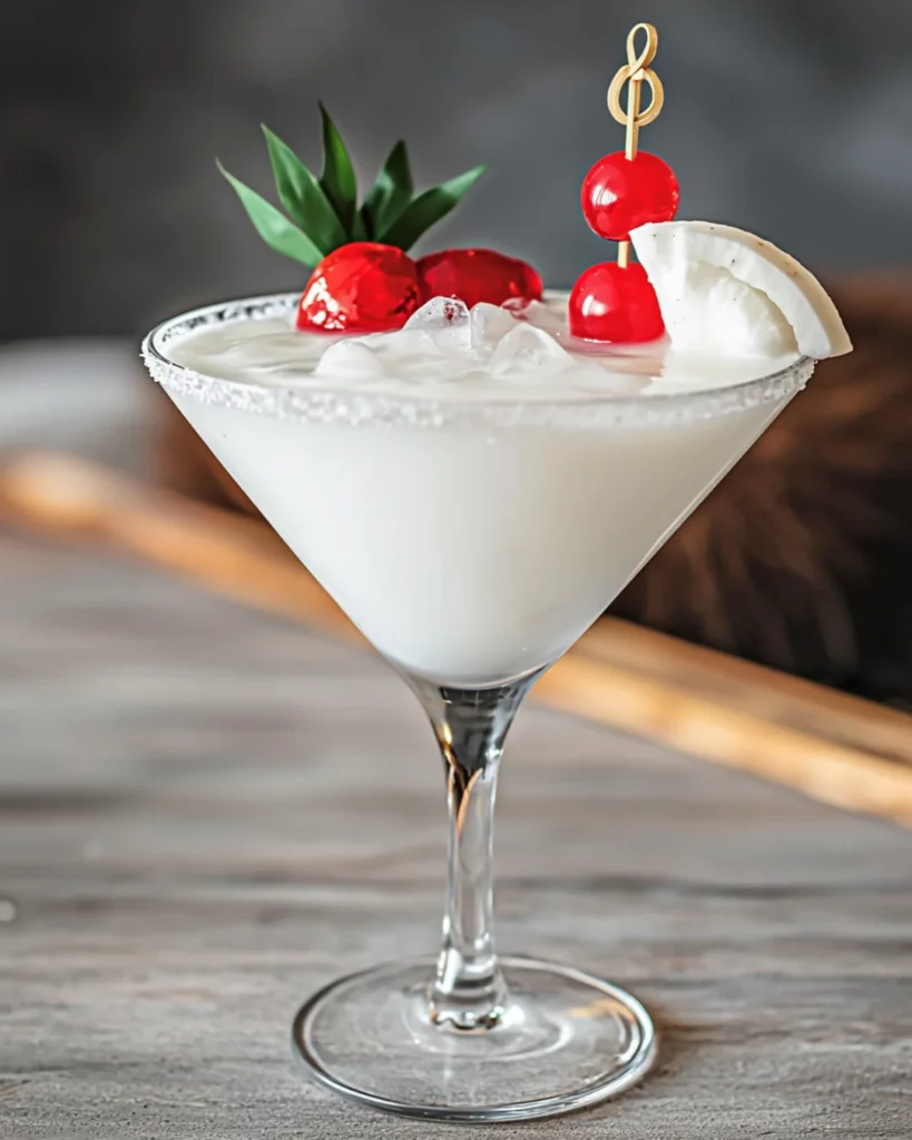 Coconut Vodka Martini