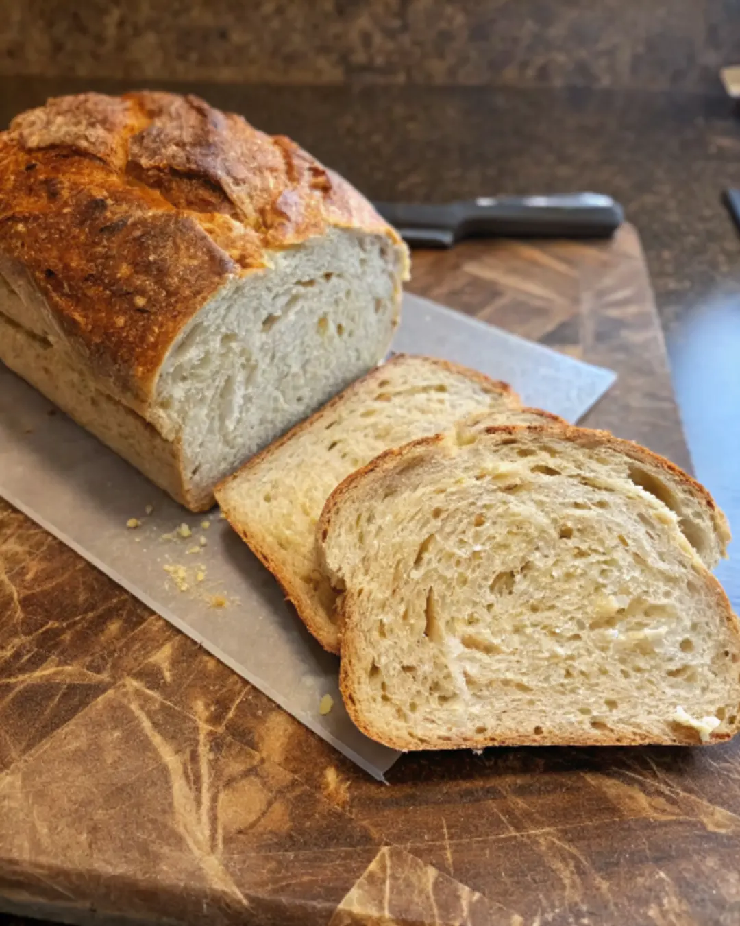 Honey Oatmeal Sourdough Sandwich Bread