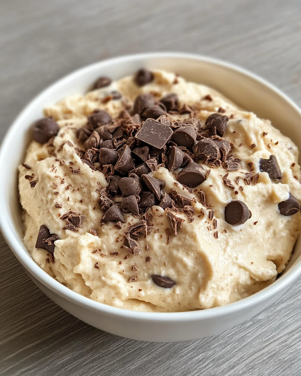 Greek Yogurt Cookie Dough: A Healthier Sweet Treat!