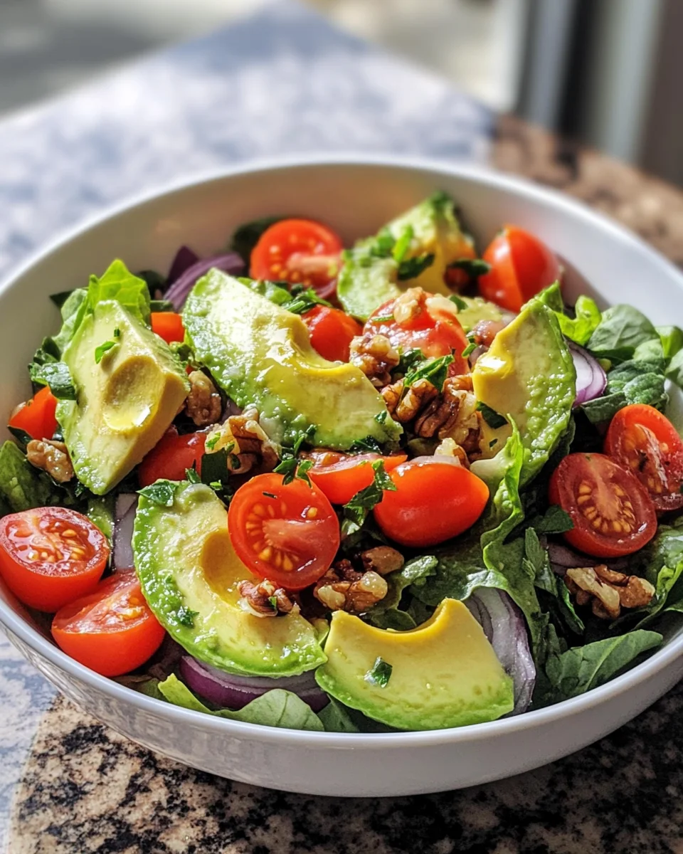 Juicy Spring Salad with Avocado