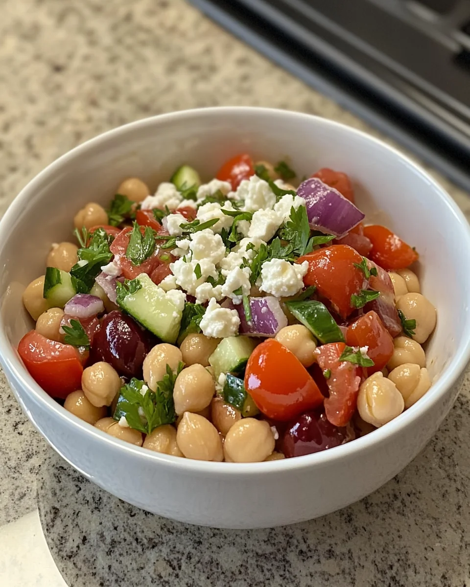 Mediterranean Bean Salad: A Fresh and Zesty Delight!