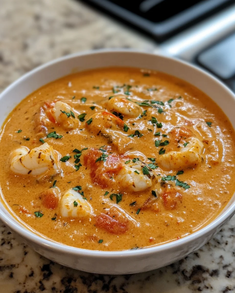 Decadent Langostino Lobster Bisque