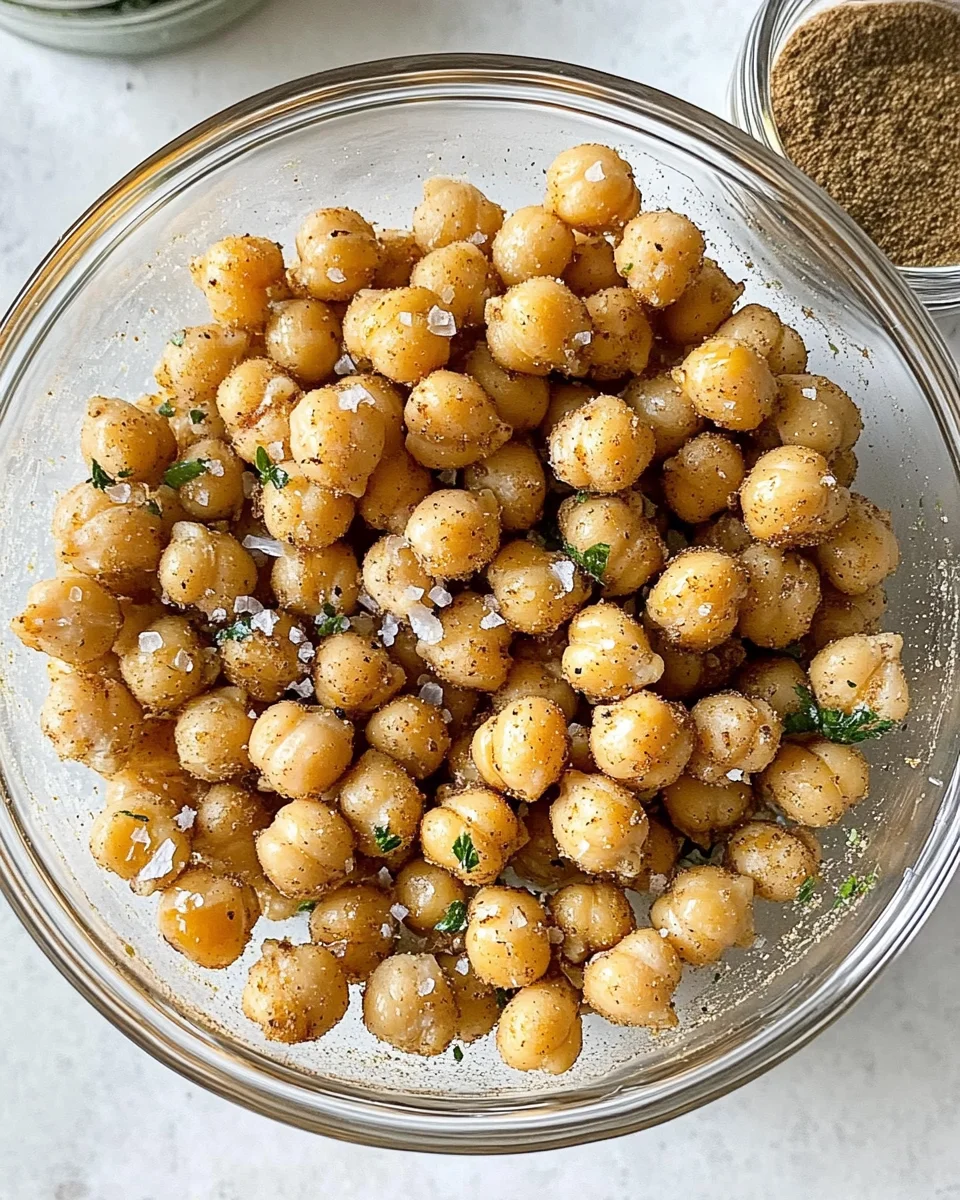 Crispy Roasted Chickpeas