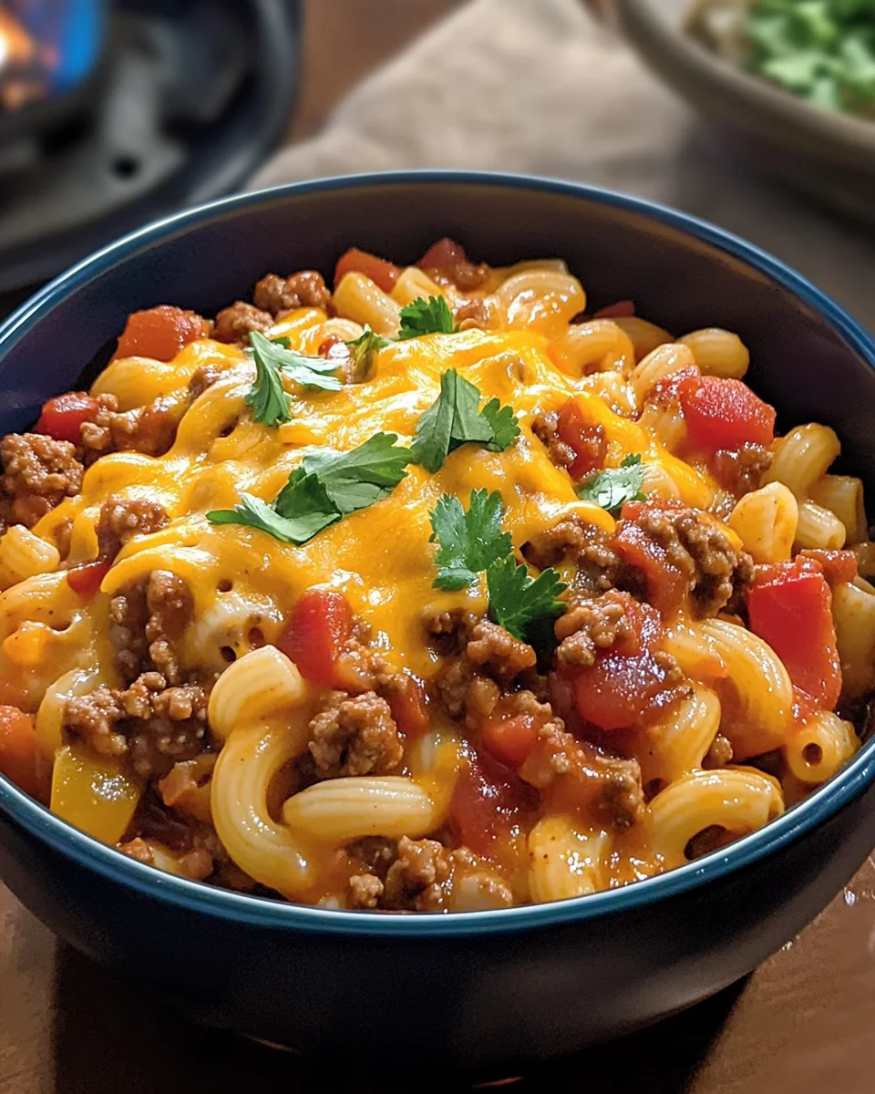 Cheesy Chili Mac Delight: A Must-Try Recipe Today!