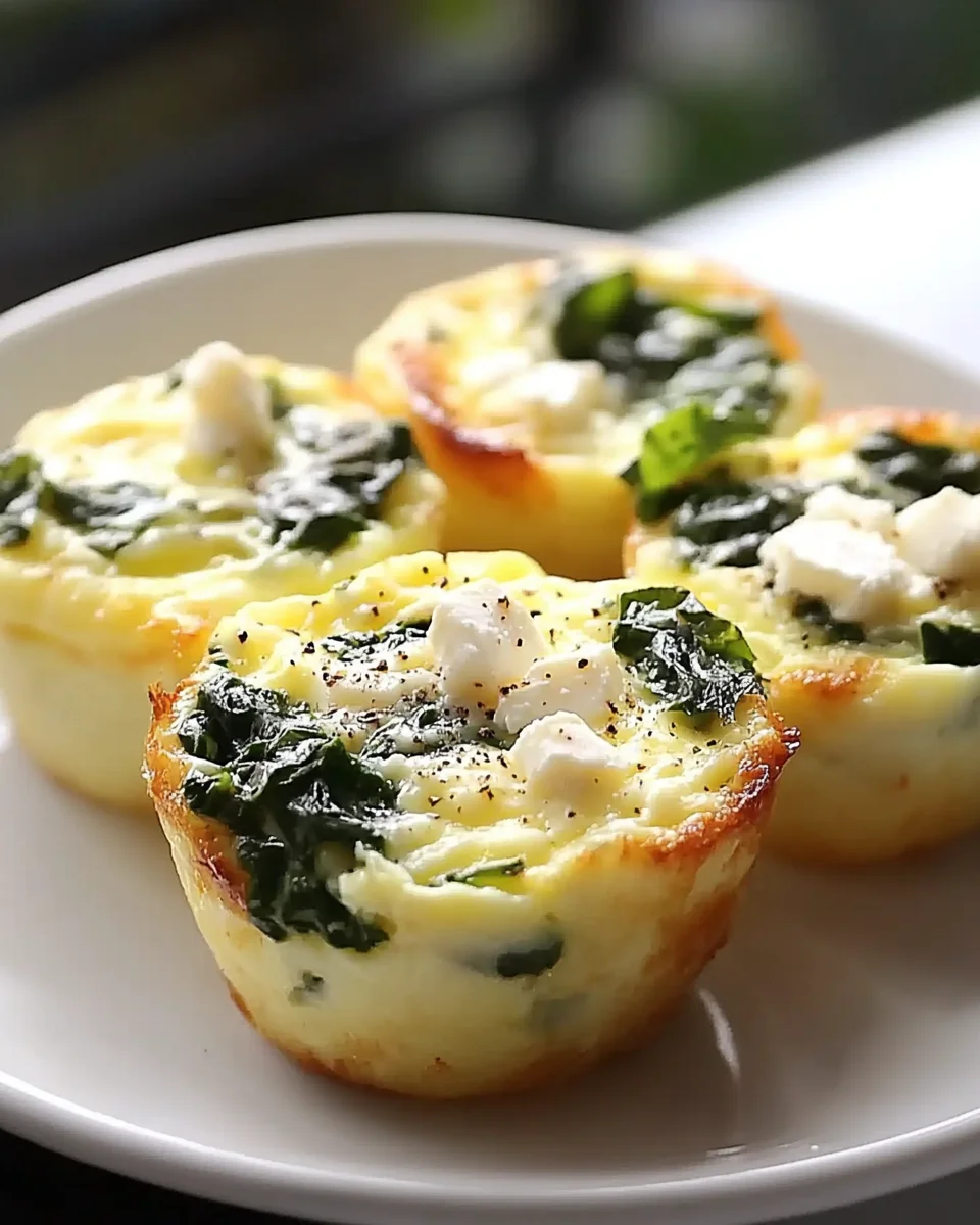 Spinach Feta Egg Muffins: A Quick and Tasty Recipe!