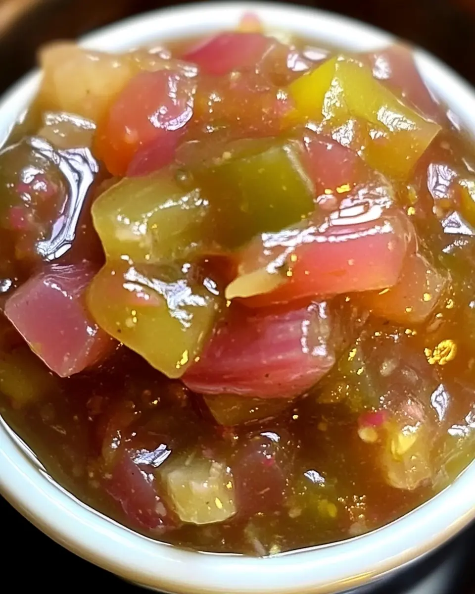 Rhubarb Relish Recipe – Sweet & Tangy Homemade Condiment