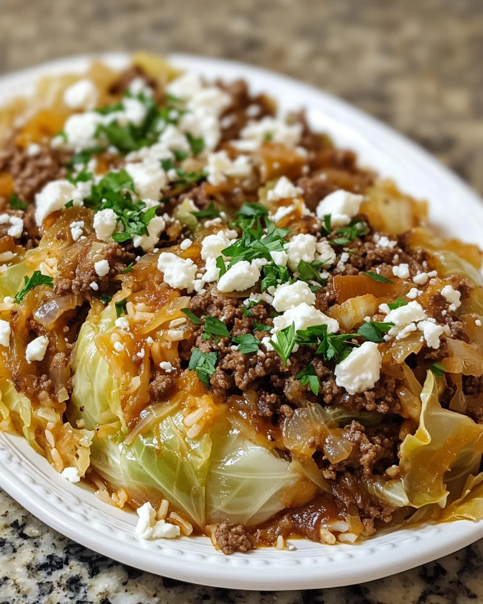 Greek Cabbage Casserole: A Savory Twist on Tradition!