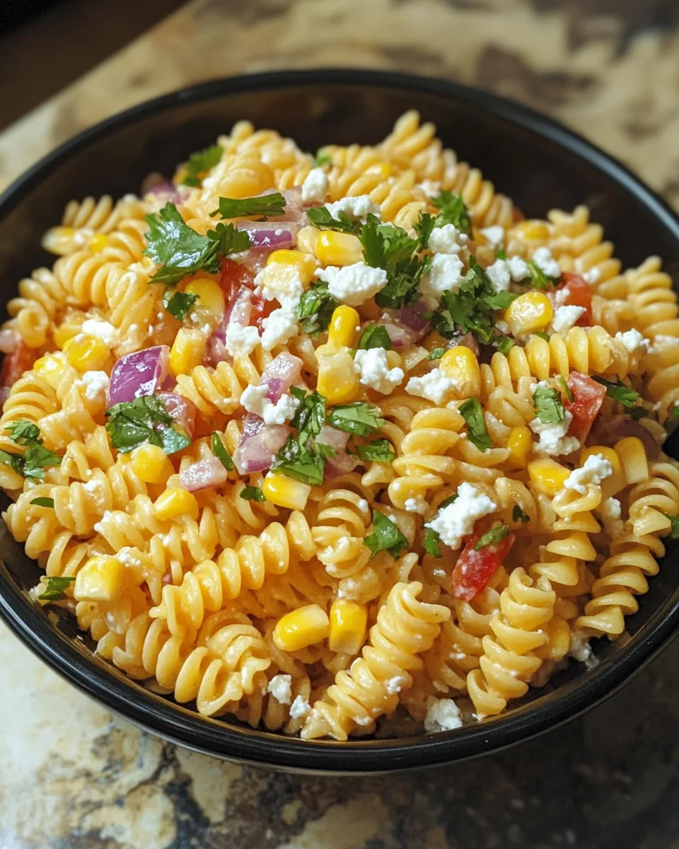 Street Corn Pasta Salad