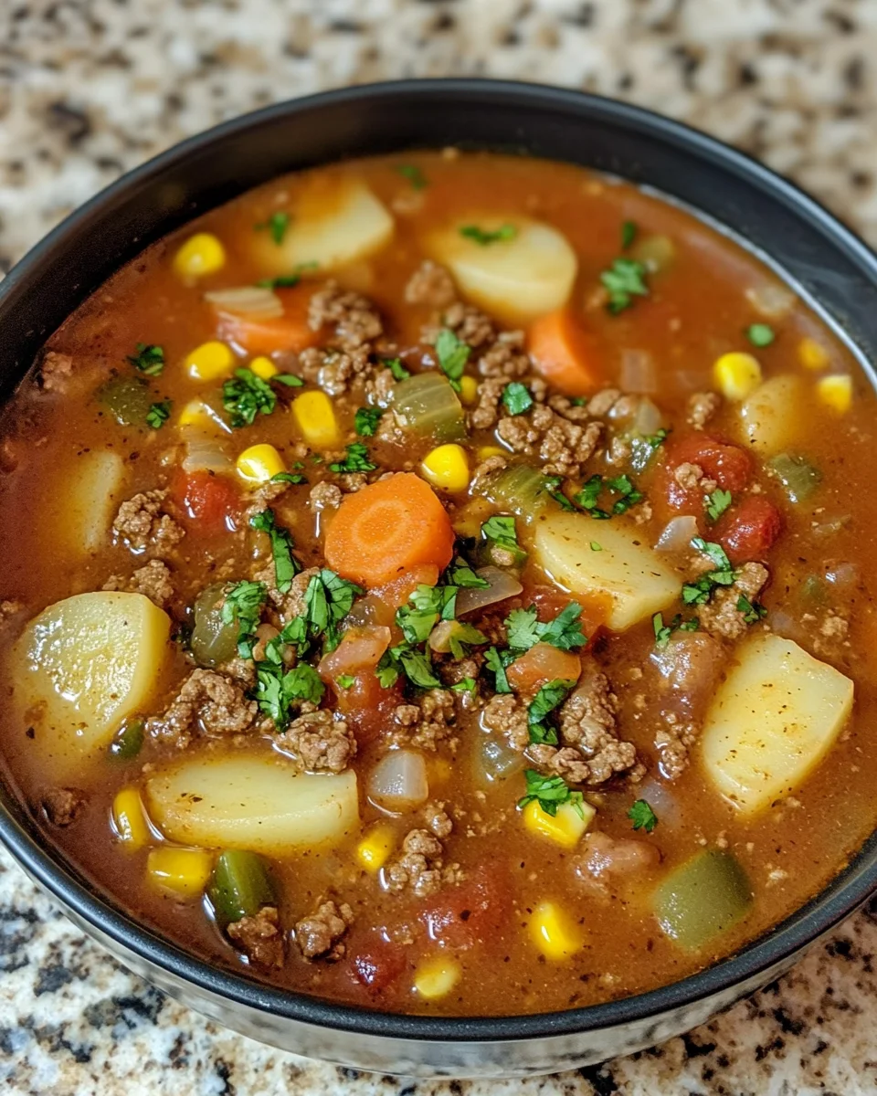 Cowboy Hamburger Soup: Discover the Perfect Comfort Meal