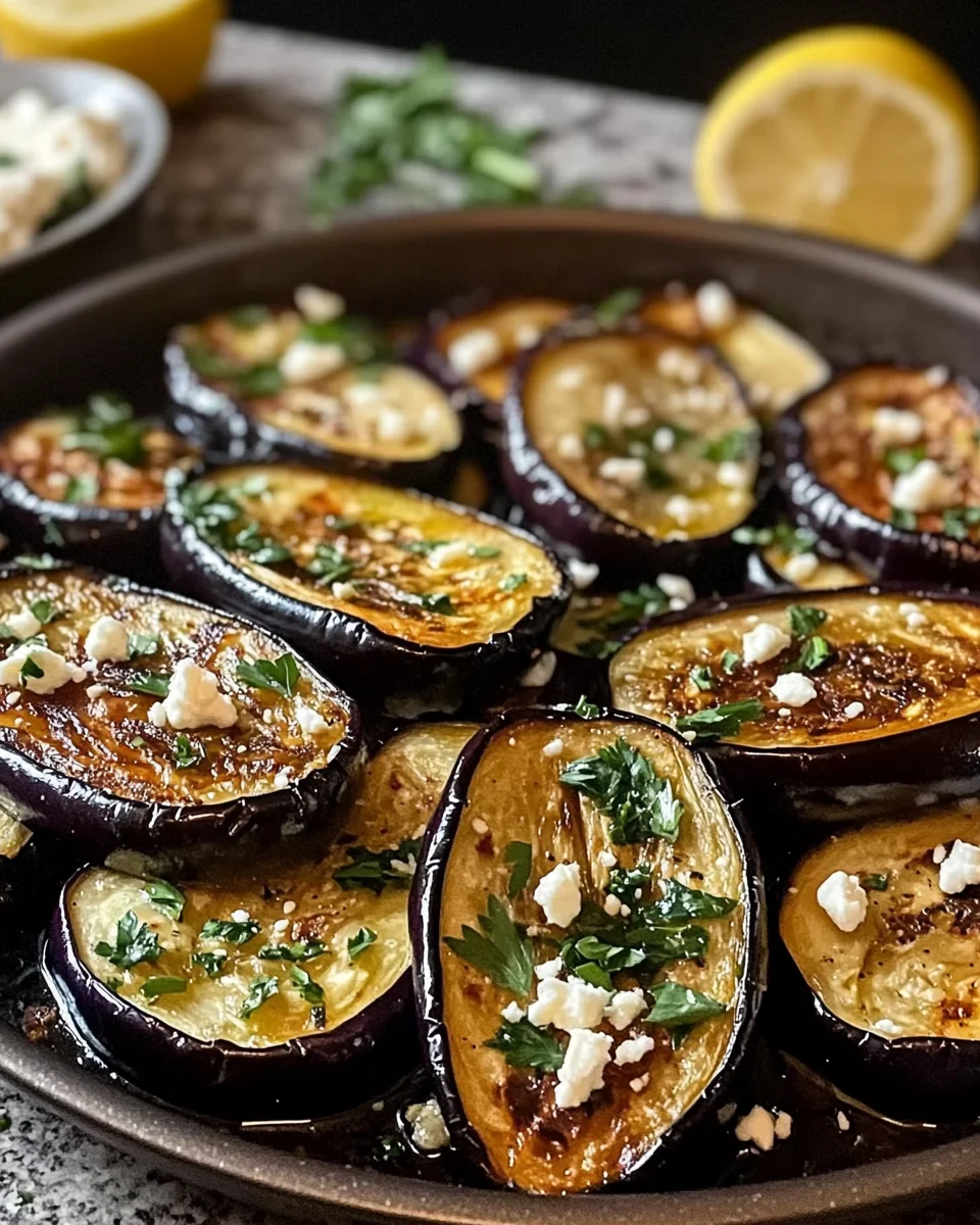 Mediterranean Roasted Eggplant