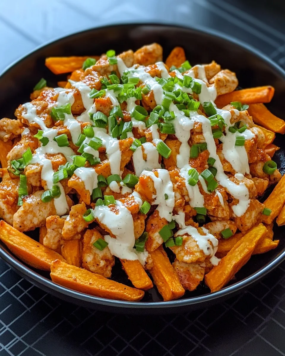 Healthy Chicken Sweet Potato Fries