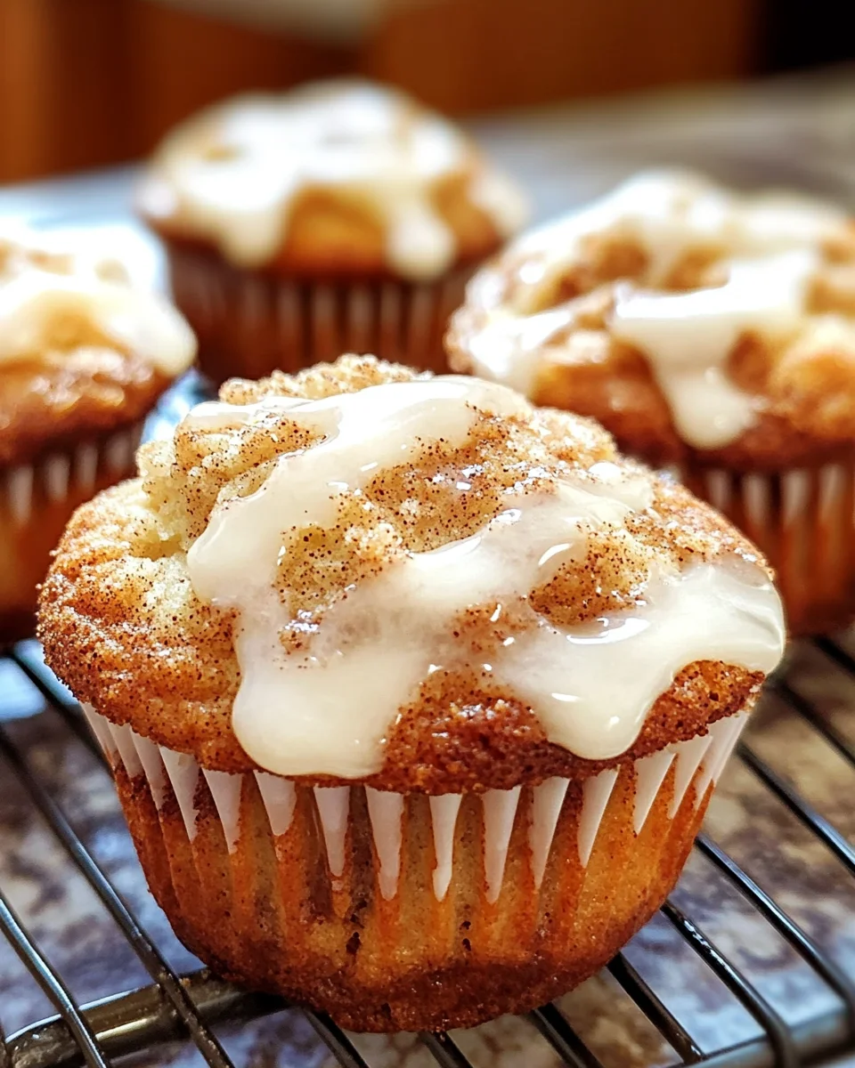 Cinnamon Roll Muffins are the perfect sweet treat!