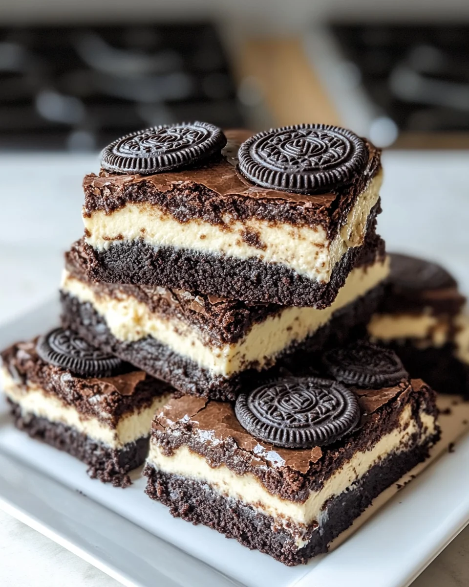 Cream Cheese Oreo Brownies: Indulge in This Decadent Treat!