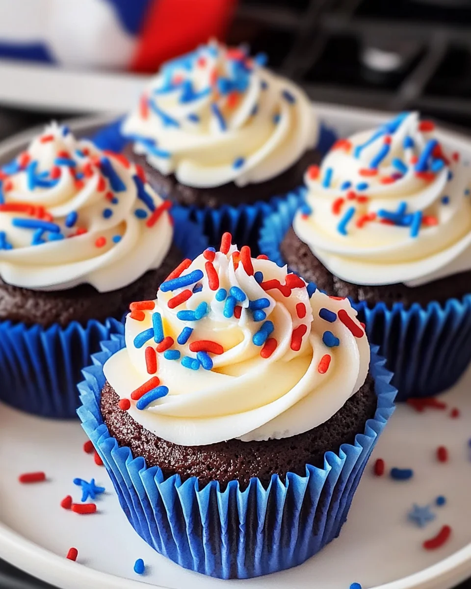 4th of July Cupcakes