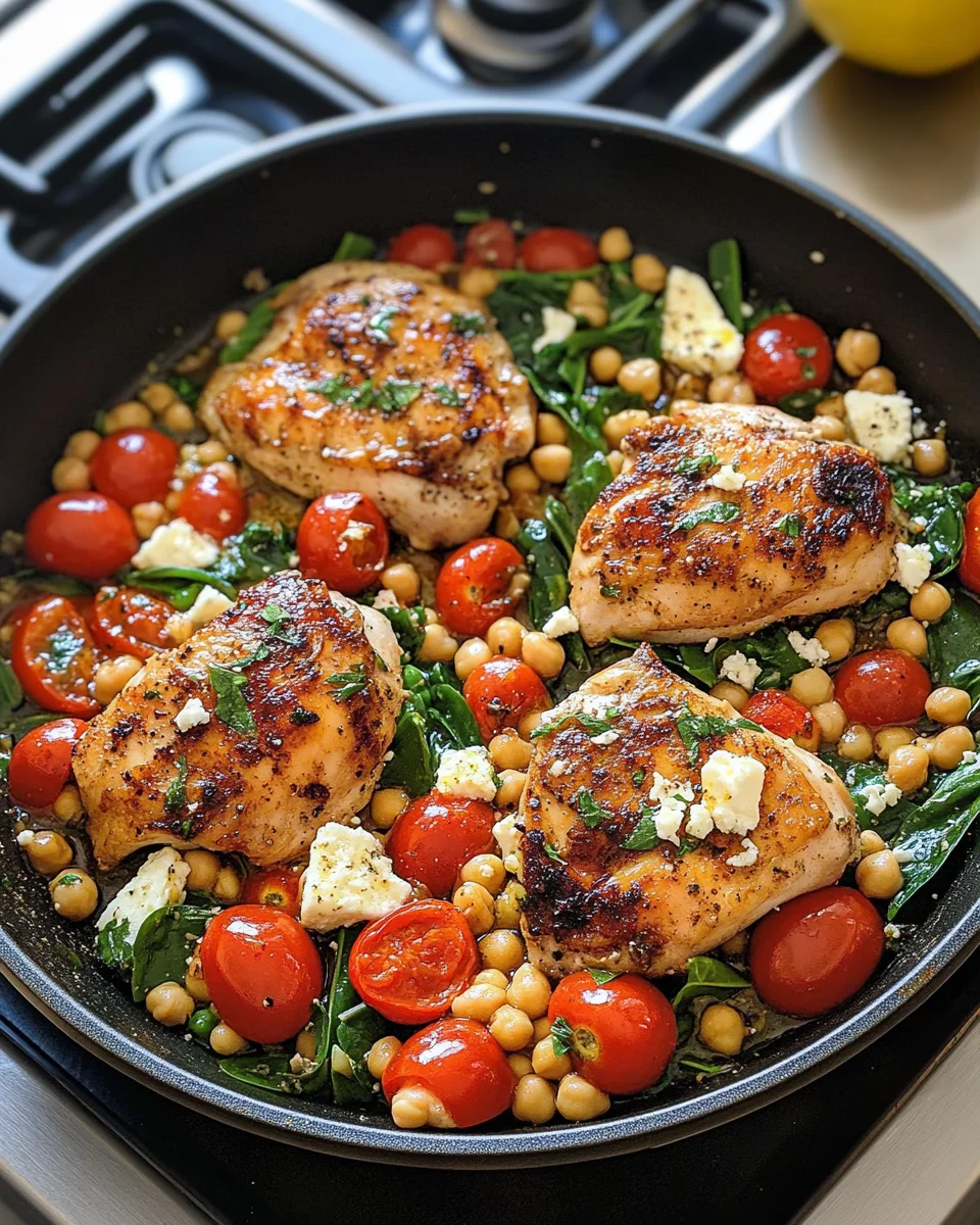 Greek Chicken and Lemon Rice