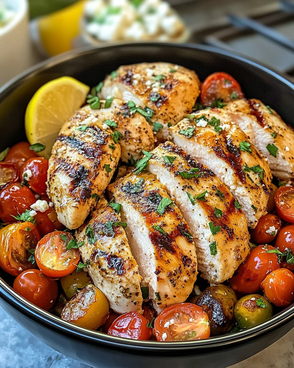 High Protein Mediterranean Chicken: A Flavorful Winner!