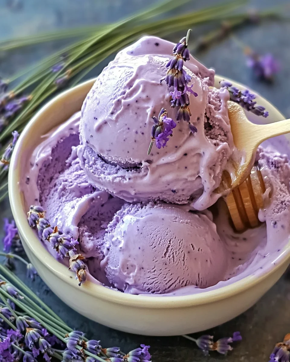 Honey Lavender Dream Cream: A Luxurious Ice Cream Recipe