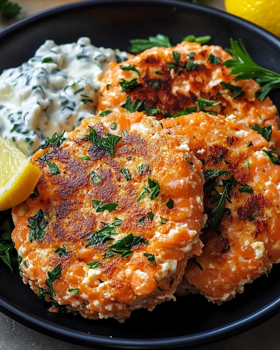 Mediterranean Salmon Patties