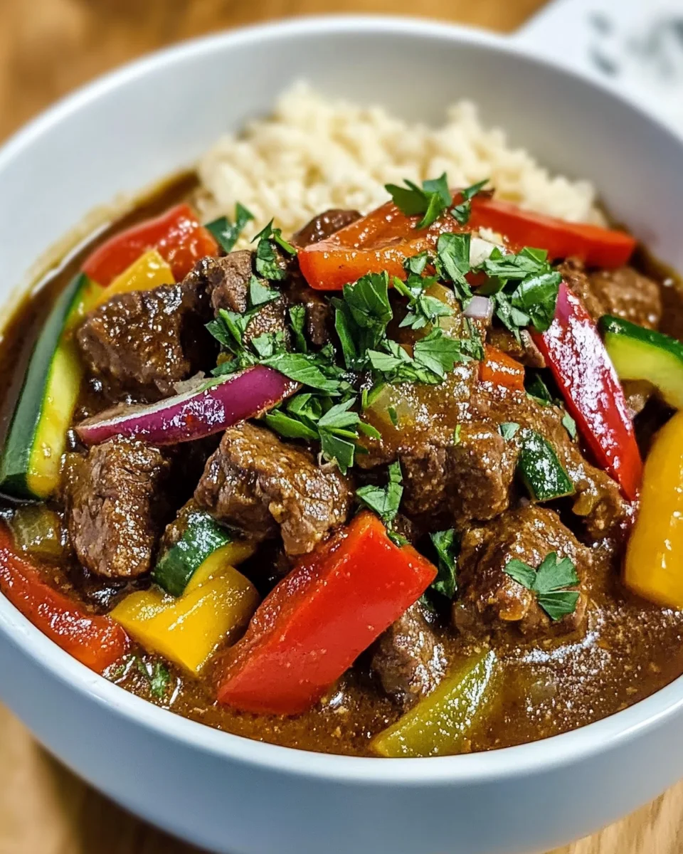 Slow Cooked Summer Beef Casserole