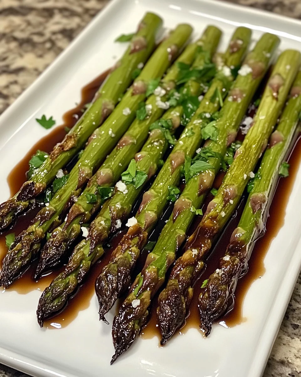 Balsamic Glazed Asparagus