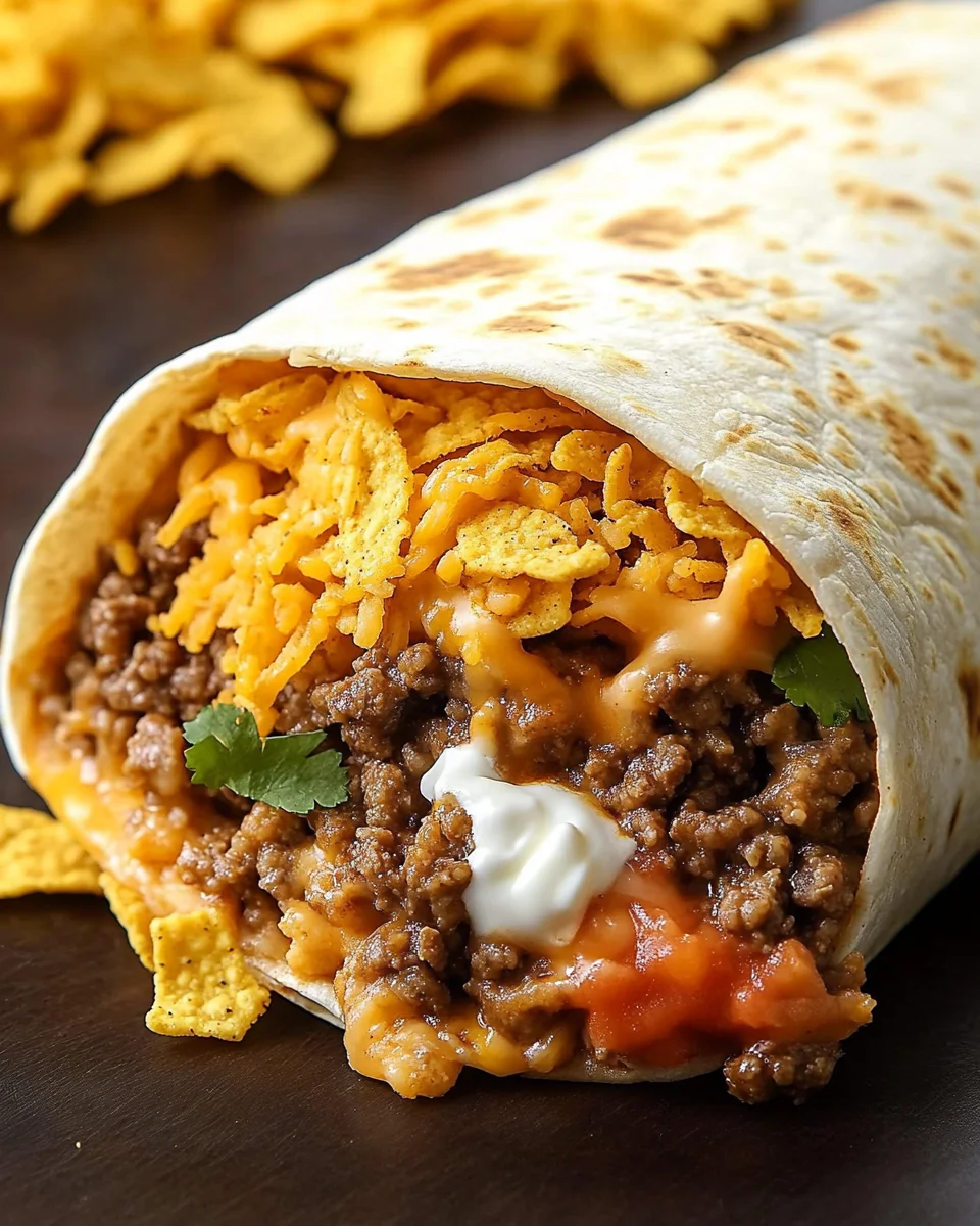Stuffed Taco Bell Beef Burrito